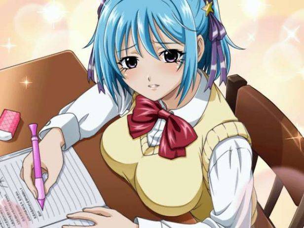 Anime Girls With Blue Hair