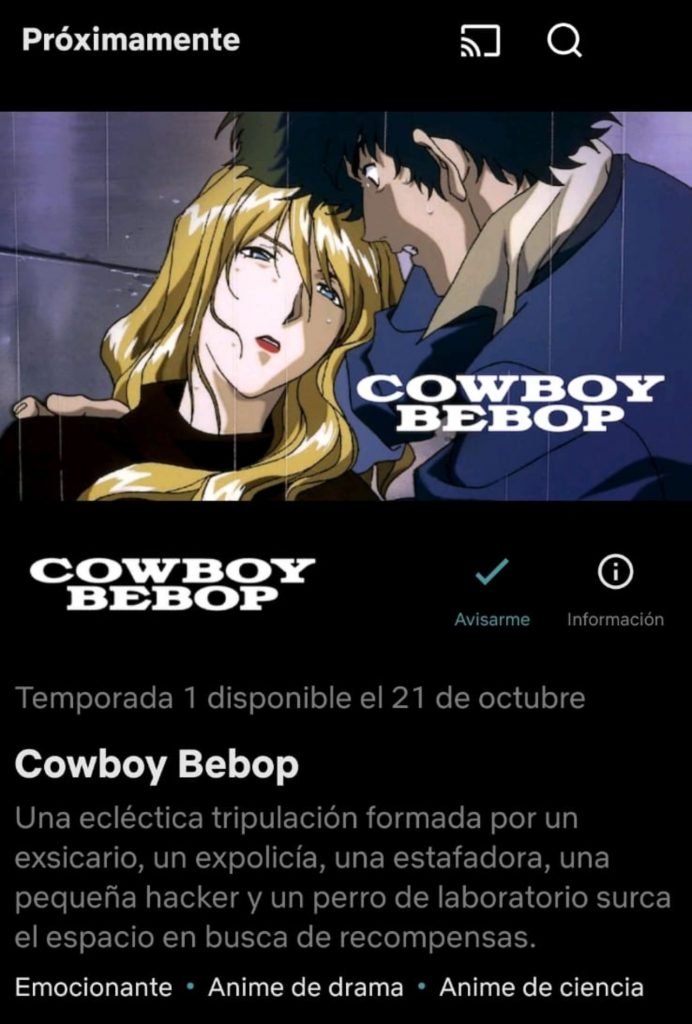 Cowboy Bebop anime